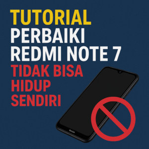 Tutorial Perbaiki Redmi Note 7 Tidak Bisa Hidup Sendiri